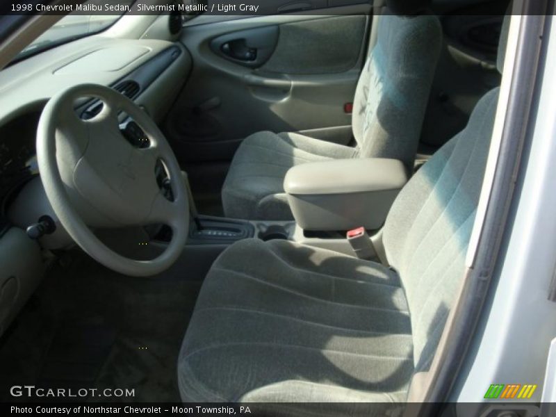 Silvermist Metallic / Light Gray 1998 Chevrolet Malibu Sedan