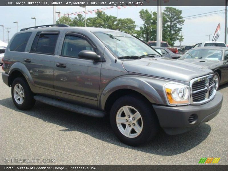 Mineral Gray Metallic / Dark Slate Gray/Light Slate Gray 2006 Dodge Durango SXT