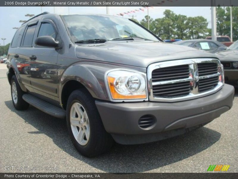 Mineral Gray Metallic / Dark Slate Gray/Light Slate Gray 2006 Dodge Durango SXT