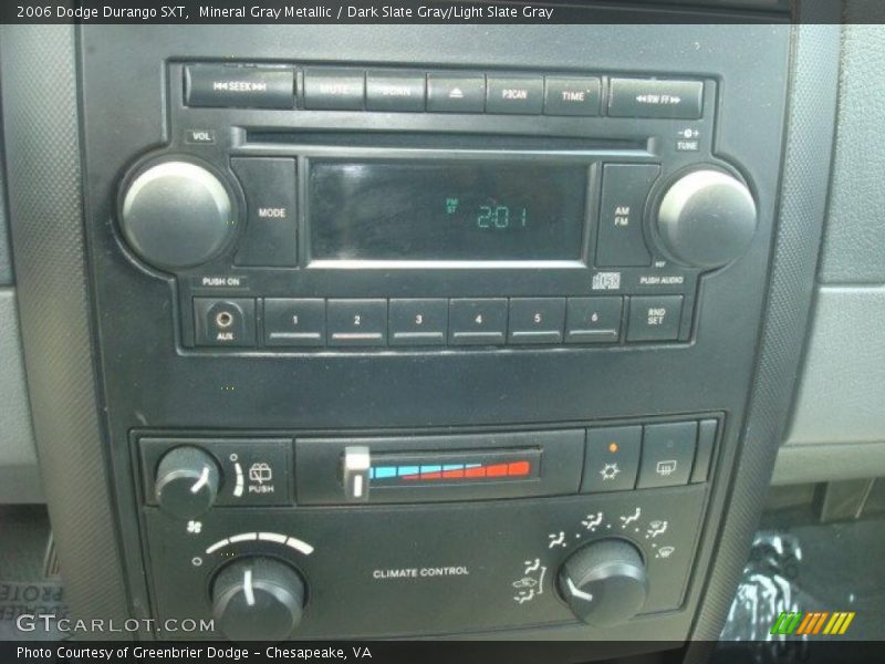 Mineral Gray Metallic / Dark Slate Gray/Light Slate Gray 2006 Dodge Durango SXT