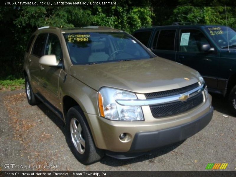 Sandstone Metallic / Light Cashmere 2006 Chevrolet Equinox LT