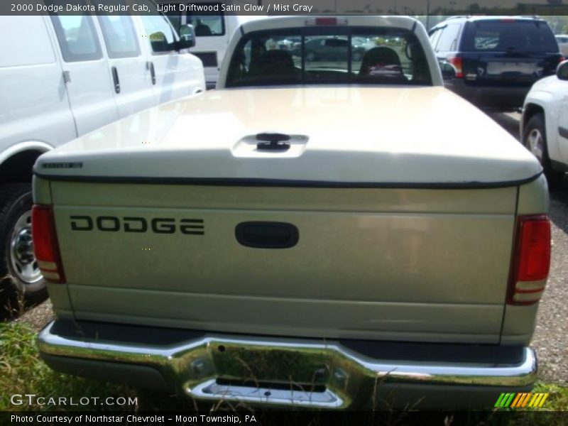 Light Driftwood Satin Glow / Mist Gray 2000 Dodge Dakota Regular Cab