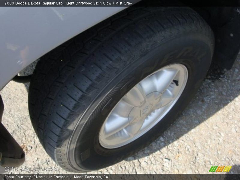 Light Driftwood Satin Glow / Mist Gray 2000 Dodge Dakota Regular Cab