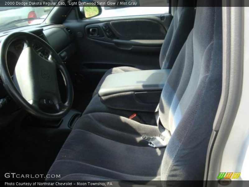 Light Driftwood Satin Glow / Mist Gray 2000 Dodge Dakota Regular Cab
