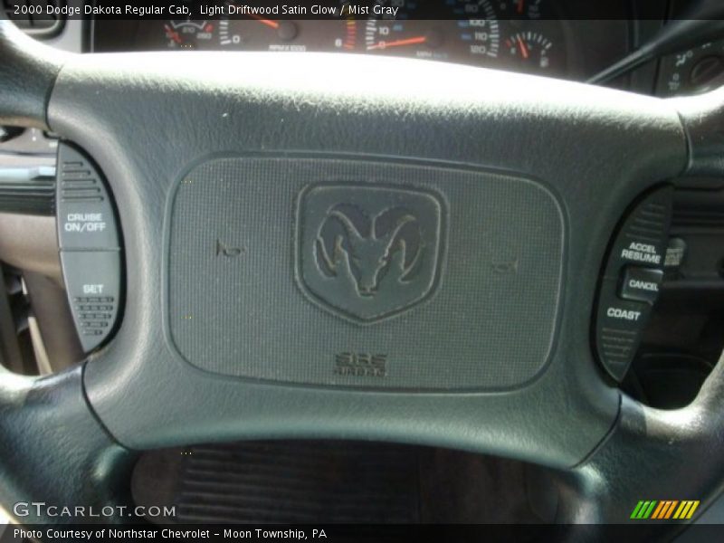 Light Driftwood Satin Glow / Mist Gray 2000 Dodge Dakota Regular Cab