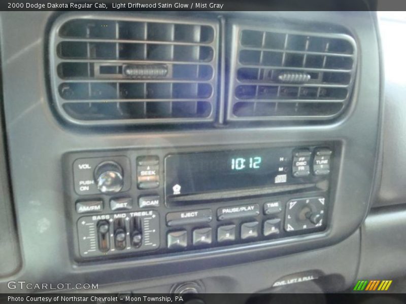 Light Driftwood Satin Glow / Mist Gray 2000 Dodge Dakota Regular Cab