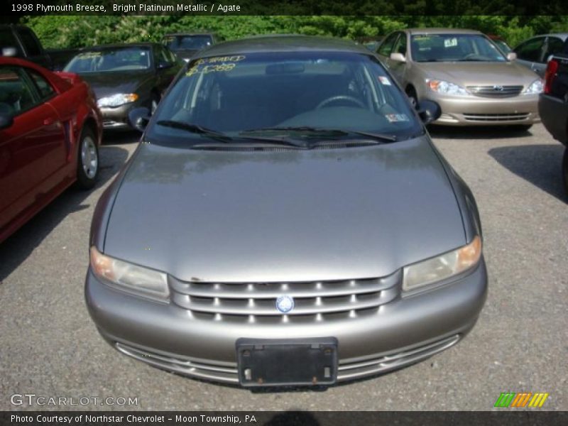 Bright Platinum Metallic / Agate 1998 Plymouth Breeze