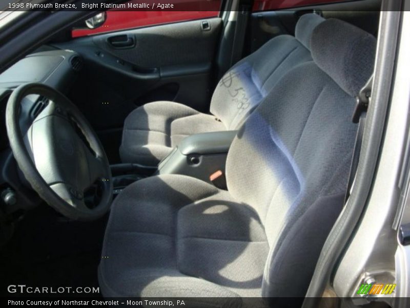 Bright Platinum Metallic / Agate 1998 Plymouth Breeze