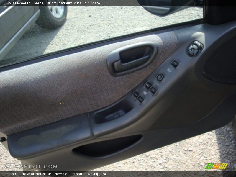 Bright Platinum Metallic / Agate 1998 Plymouth Breeze