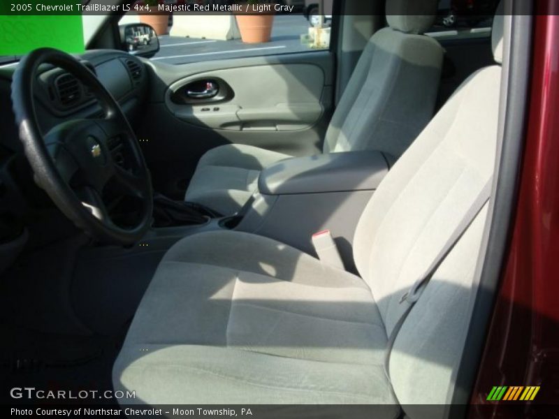 Majestic Red Metallic / Light Gray 2005 Chevrolet TrailBlazer LS 4x4