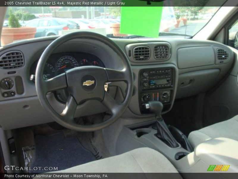 Majestic Red Metallic / Light Gray 2005 Chevrolet TrailBlazer LS 4x4