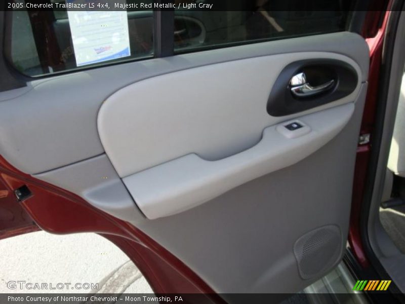 Majestic Red Metallic / Light Gray 2005 Chevrolet TrailBlazer LS 4x4