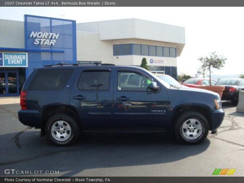 Bermuda Blue Metallic / Ebony 2007 Chevrolet Tahoe LT 4x4