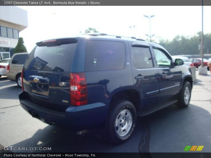 Bermuda Blue Metallic / Ebony 2007 Chevrolet Tahoe LT 4x4