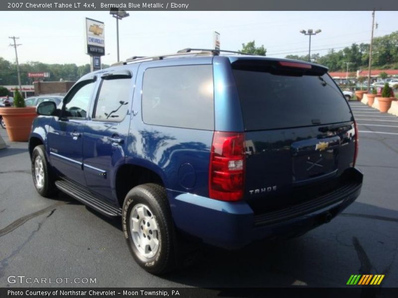 Bermuda Blue Metallic / Ebony 2007 Chevrolet Tahoe LT 4x4