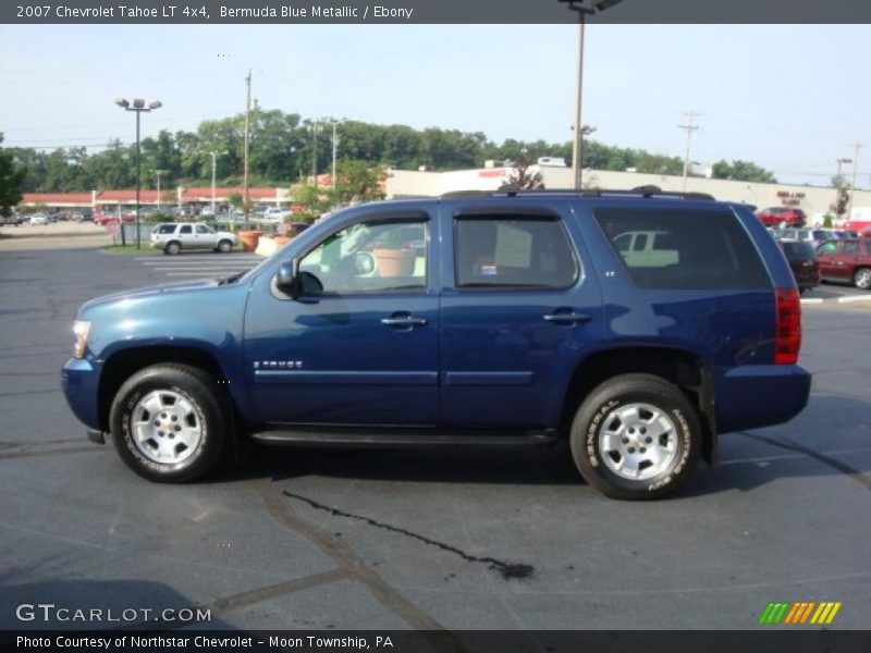 Bermuda Blue Metallic / Ebony 2007 Chevrolet Tahoe LT 4x4