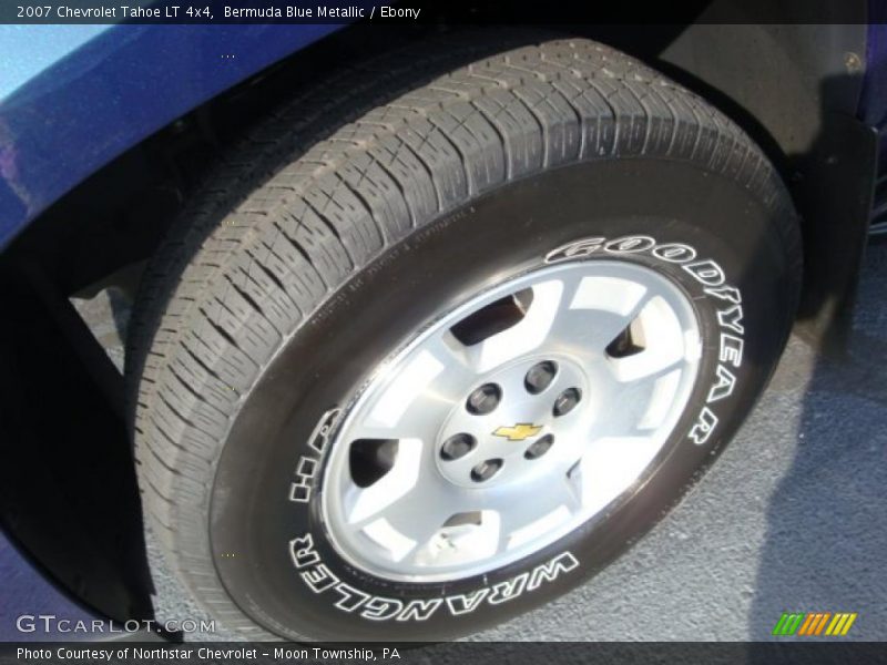 Bermuda Blue Metallic / Ebony 2007 Chevrolet Tahoe LT 4x4