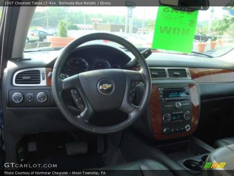 Bermuda Blue Metallic / Ebony 2007 Chevrolet Tahoe LT 4x4