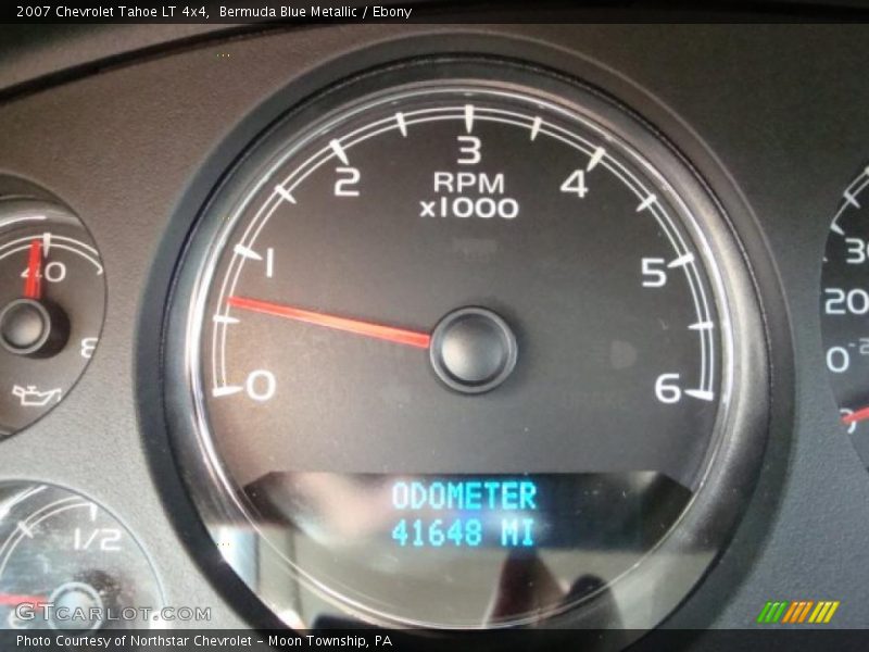 Bermuda Blue Metallic / Ebony 2007 Chevrolet Tahoe LT 4x4