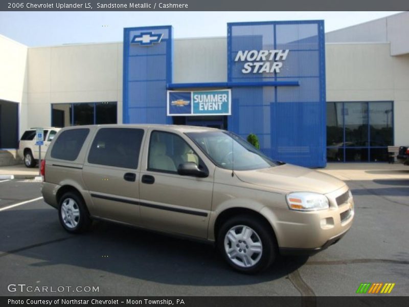 Sandstone Metallic / Cashmere 2006 Chevrolet Uplander LS