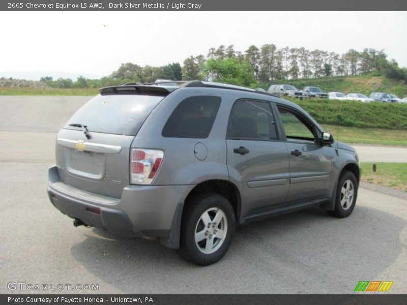 Dark Silver Metallic / Light Gray 2005 Chevrolet Equinox LS AWD