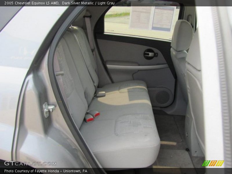 Dark Silver Metallic / Light Gray 2005 Chevrolet Equinox LS AWD
