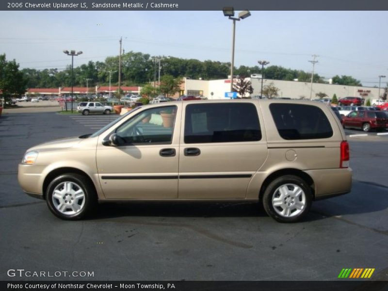 Sandstone Metallic / Cashmere 2006 Chevrolet Uplander LS