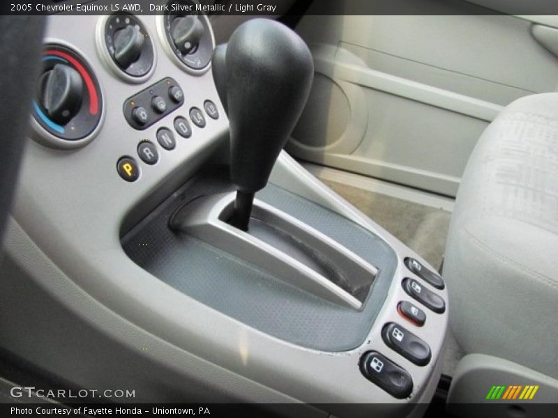 Dark Silver Metallic / Light Gray 2005 Chevrolet Equinox LS AWD