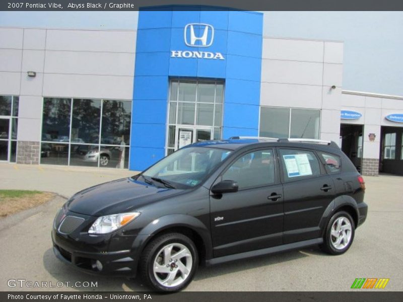 Abyss Black / Graphite 2007 Pontiac Vibe