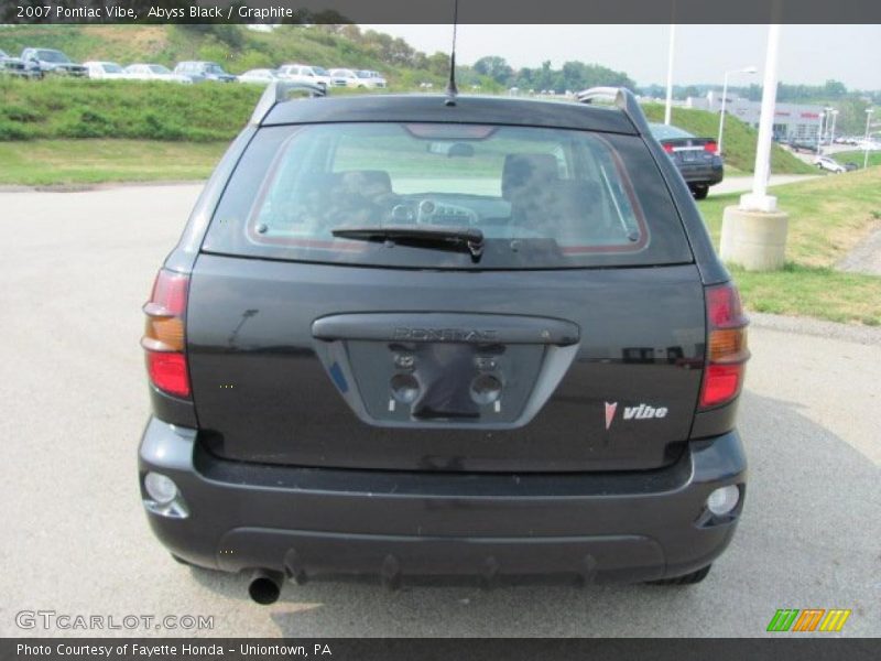 Abyss Black / Graphite 2007 Pontiac Vibe
