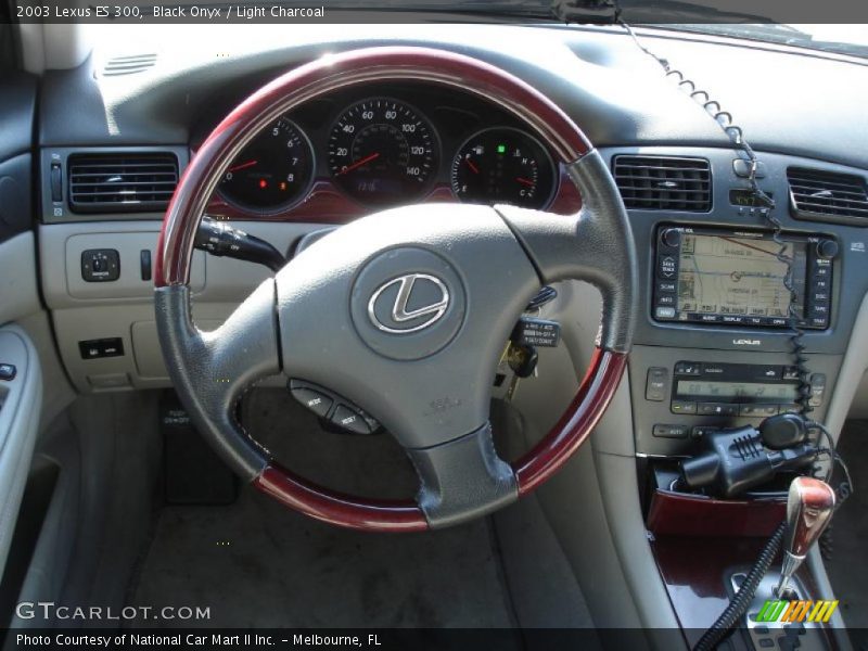 Black Onyx / Light Charcoal 2003 Lexus ES 300