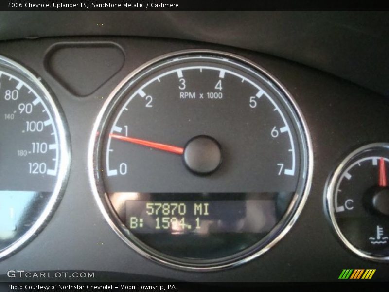 Sandstone Metallic / Cashmere 2006 Chevrolet Uplander LS