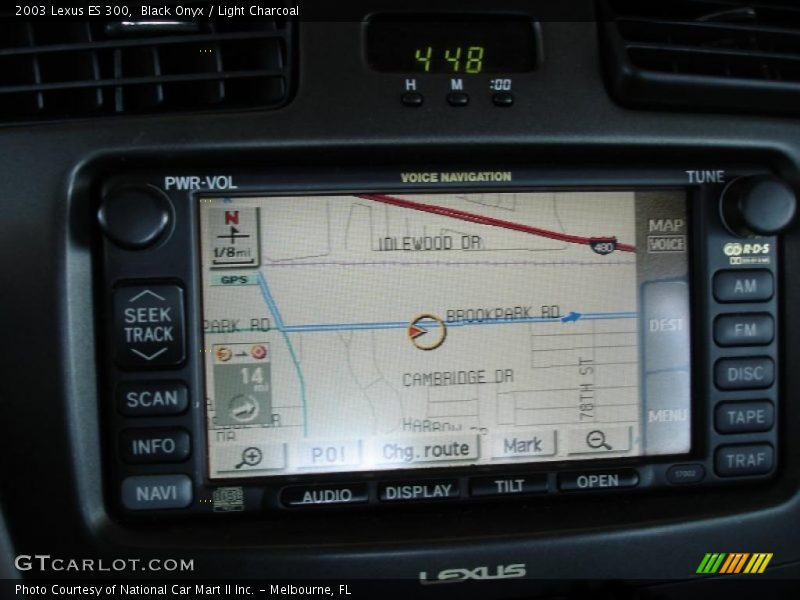 Black Onyx / Light Charcoal 2003 Lexus ES 300