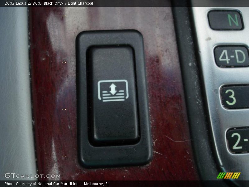 Black Onyx / Light Charcoal 2003 Lexus ES 300