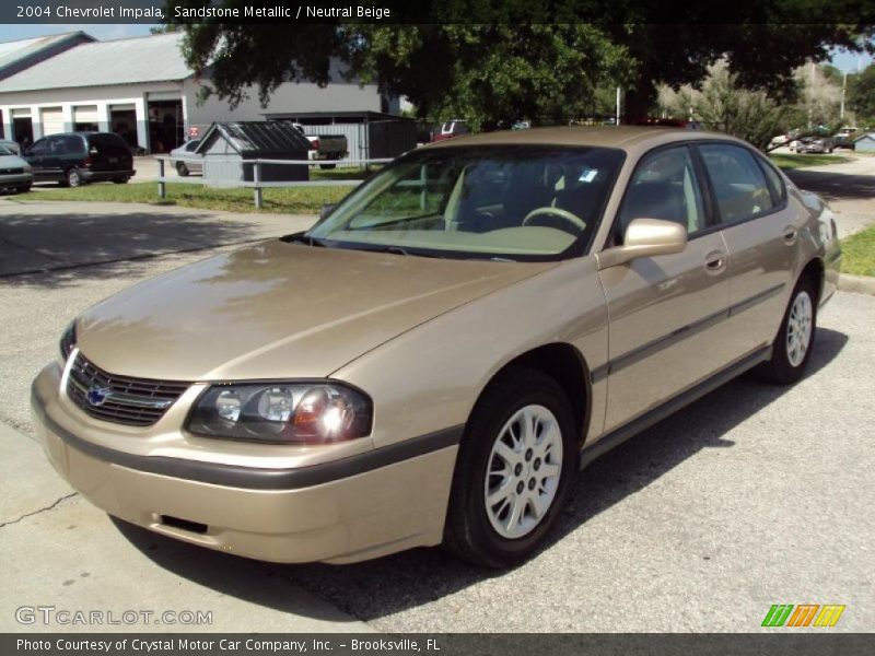 Sandstone Metallic / Neutral Beige 2004 Chevrolet Impala