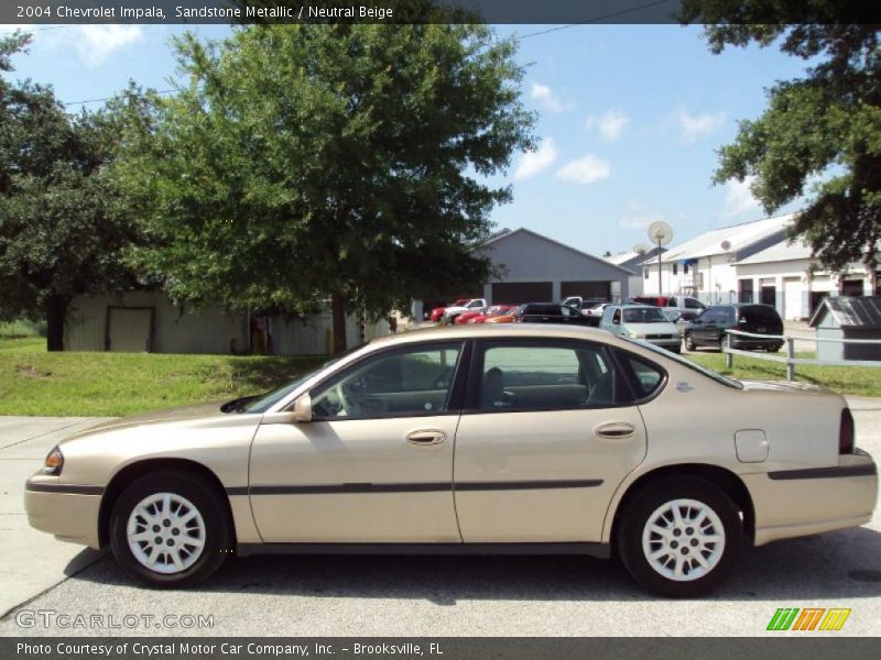 Sandstone Metallic / Neutral Beige 2004 Chevrolet Impala