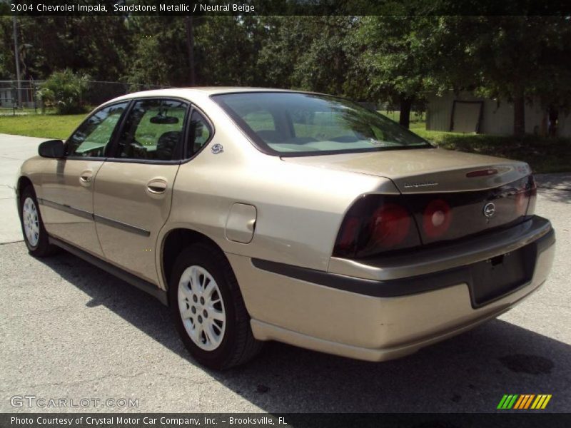 Sandstone Metallic / Neutral Beige 2004 Chevrolet Impala