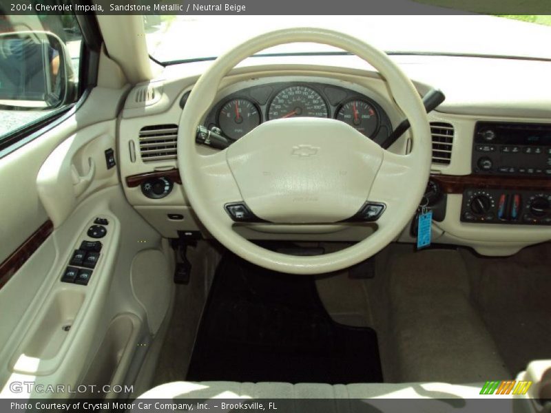 Sandstone Metallic / Neutral Beige 2004 Chevrolet Impala