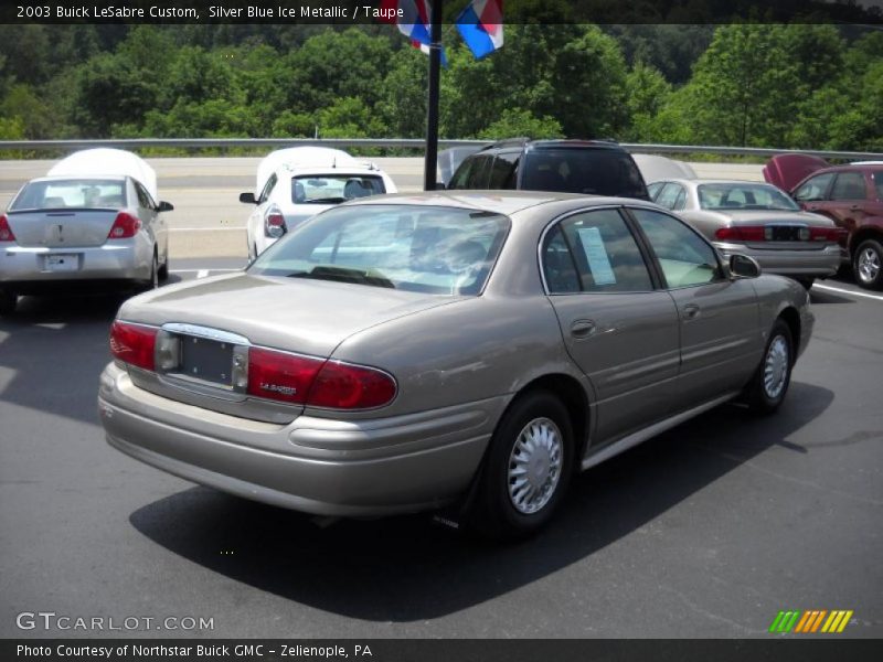 Silver Blue Ice Metallic / Taupe 2003 Buick LeSabre Custom