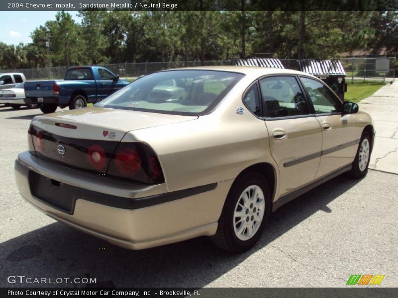 Sandstone Metallic / Neutral Beige 2004 Chevrolet Impala