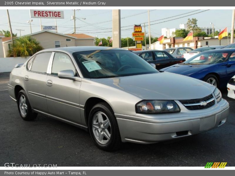 Silverstone Metallic / Medium Gray 2005 Chevrolet Impala