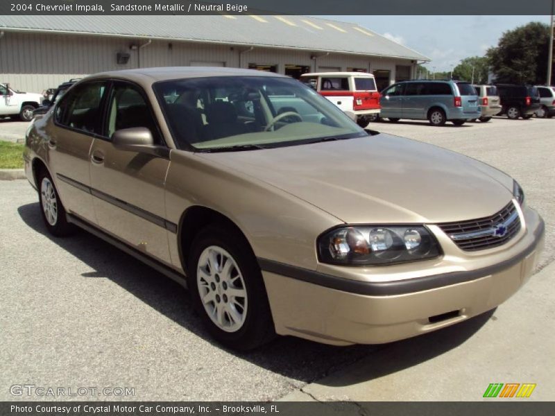 Sandstone Metallic / Neutral Beige 2004 Chevrolet Impala