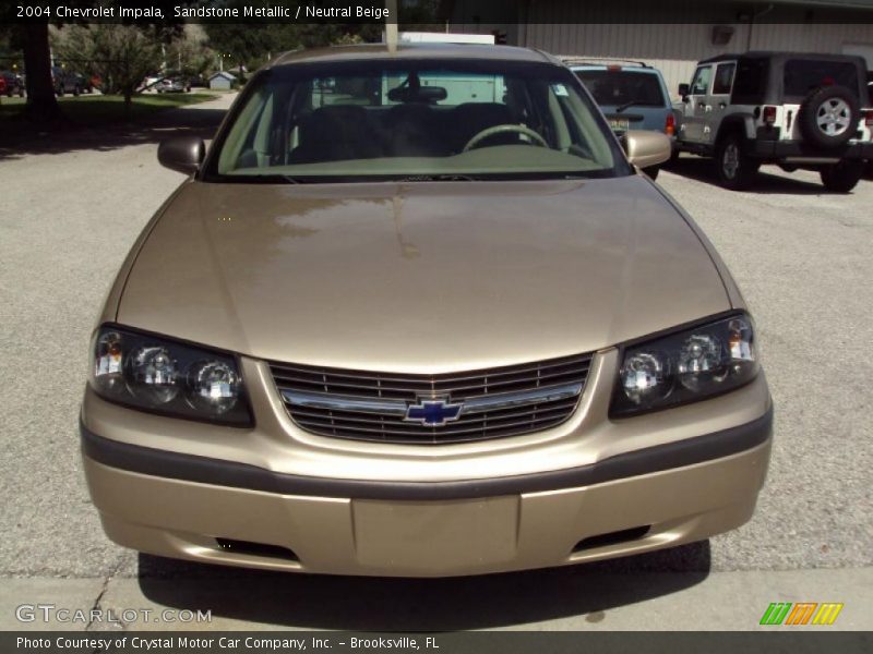 Sandstone Metallic / Neutral Beige 2004 Chevrolet Impala