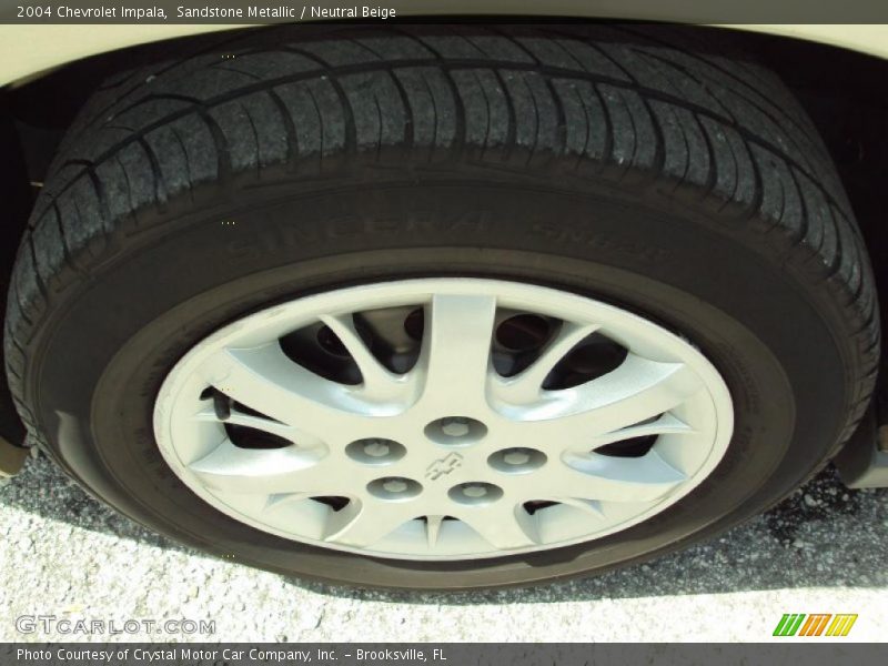 Sandstone Metallic / Neutral Beige 2004 Chevrolet Impala