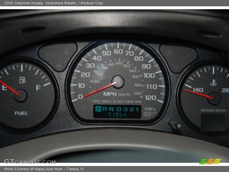 Silverstone Metallic / Medium Gray 2005 Chevrolet Impala