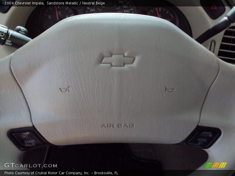 Sandstone Metallic / Neutral Beige 2004 Chevrolet Impala