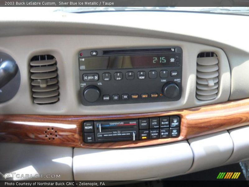 Silver Blue Ice Metallic / Taupe 2003 Buick LeSabre Custom