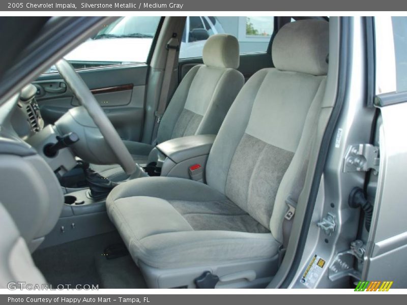Silverstone Metallic / Medium Gray 2005 Chevrolet Impala