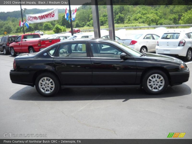 Black / Medium Gray 2003 Chevrolet Impala