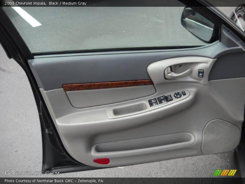 Black / Medium Gray 2003 Chevrolet Impala